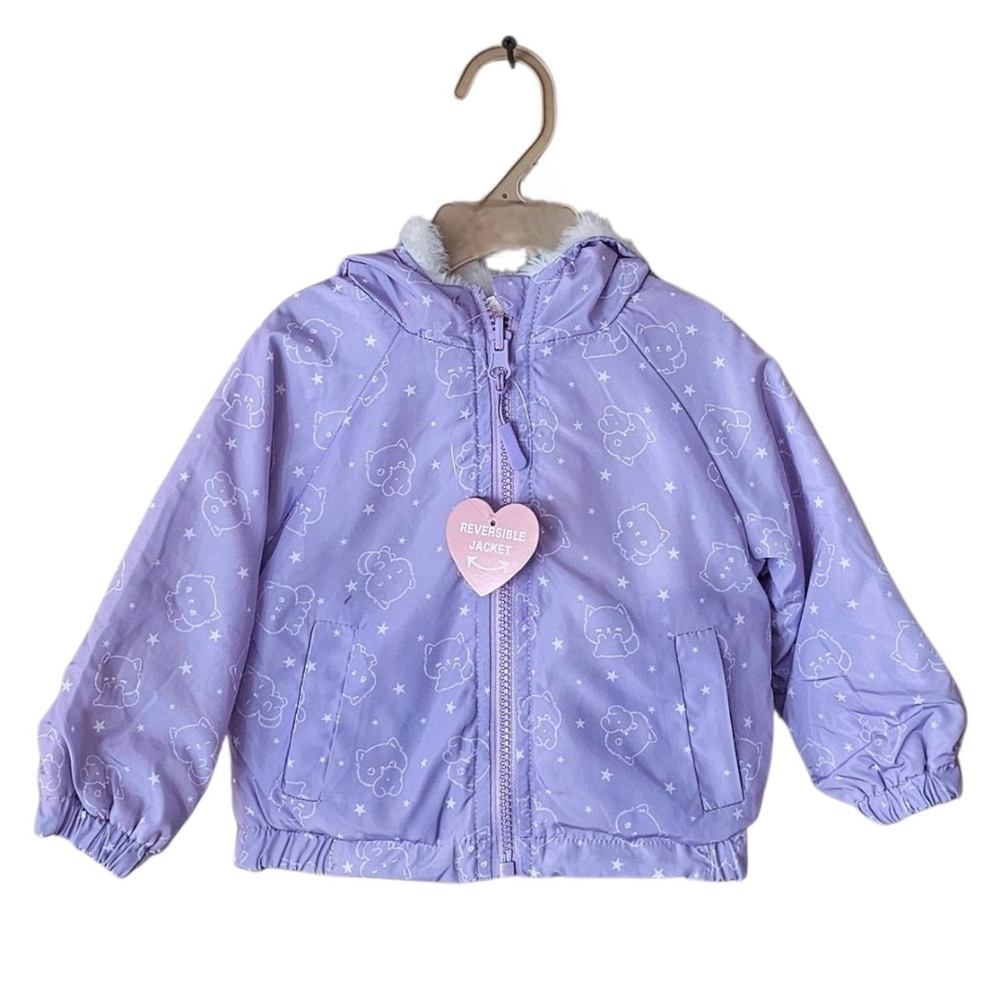 NWT Sweet Stories Infant Reversible Jacket (6 month)